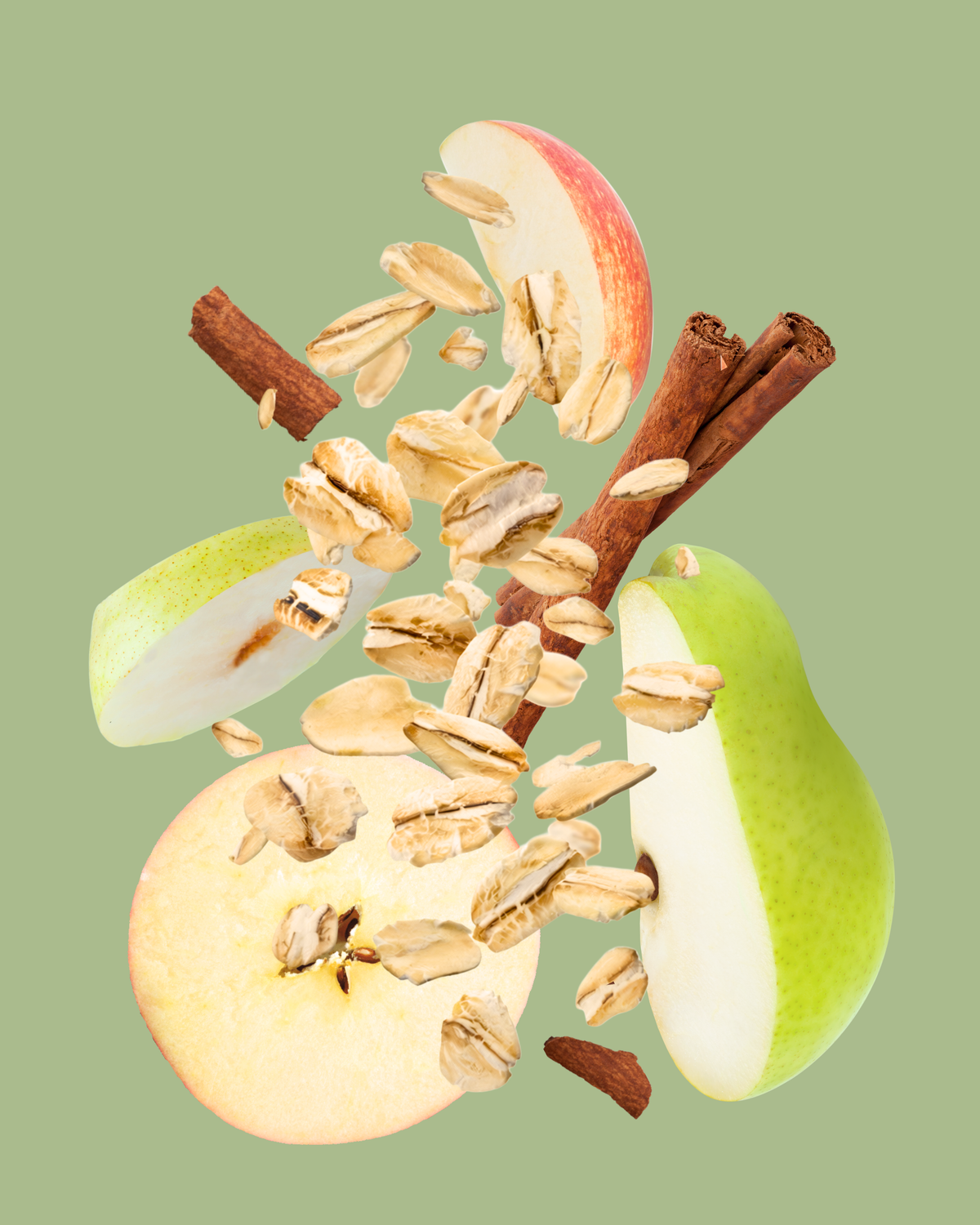 Protein Apple, Pear & Cinnamon Oats – 10 kg Bulk